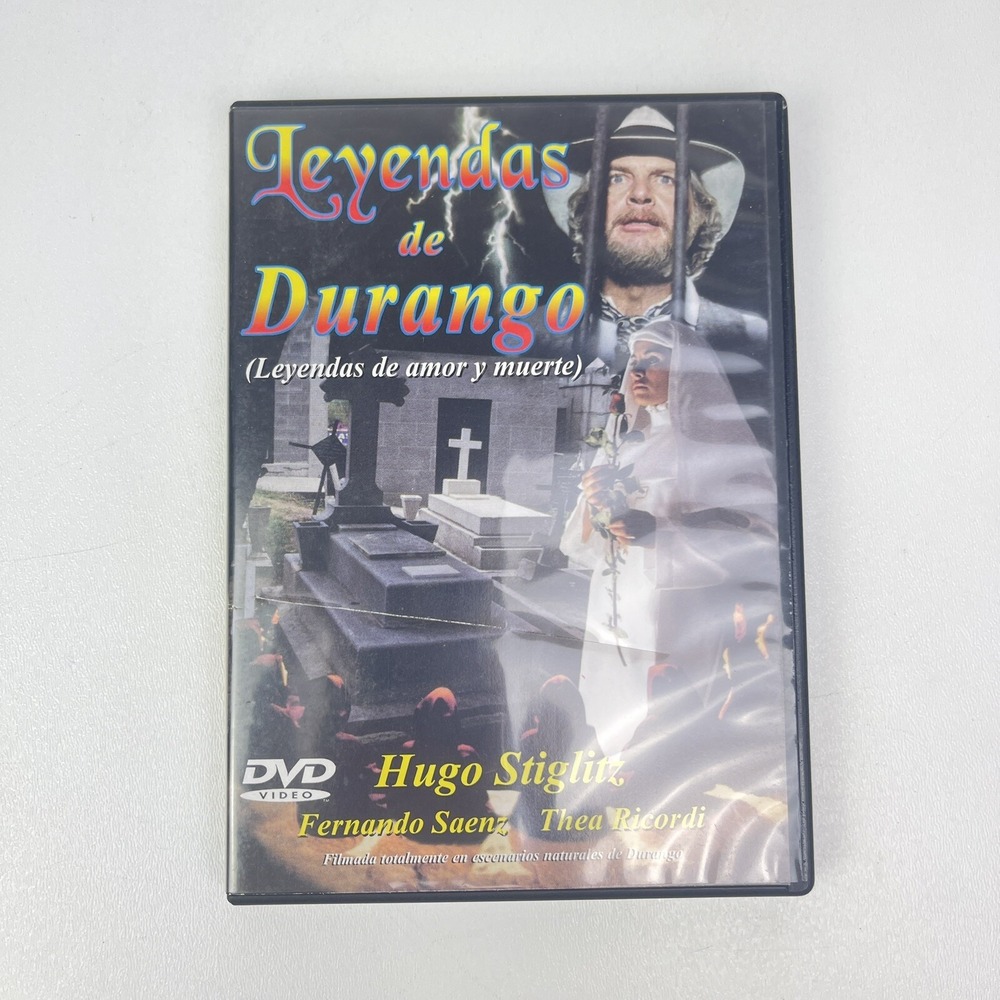 Leyendas De Durango DVD Hugo Stiglitz Fernando Sáenz Thea Ricordi